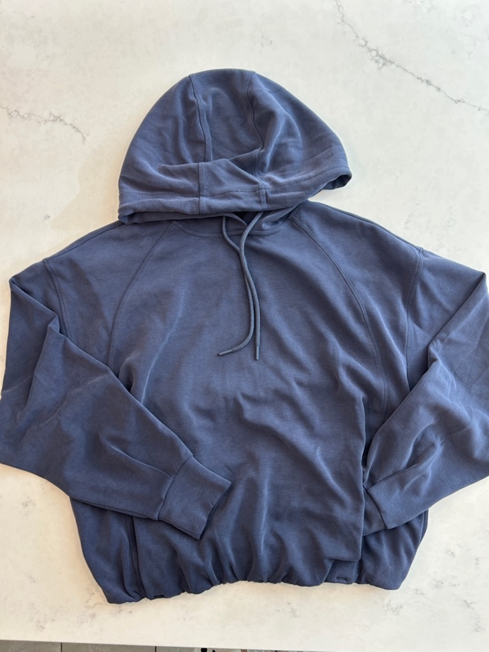 Athleta seasoft bubble hem hoodie S